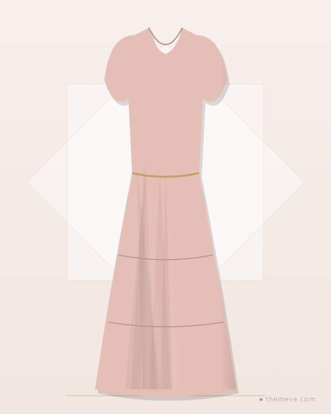 Eid Maxi Dress — Blush