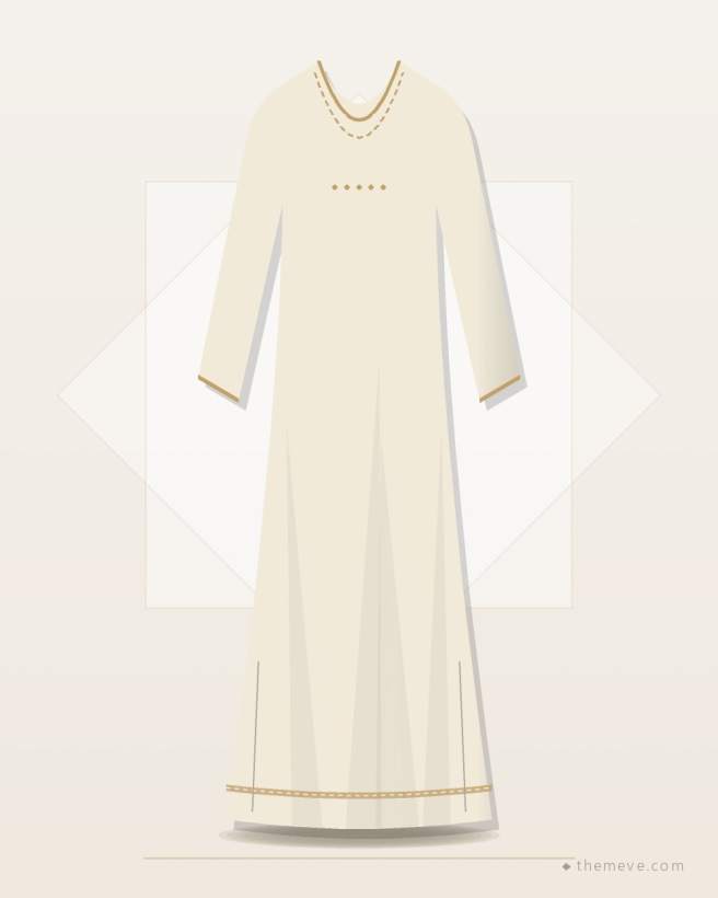 Long Shirt Tunic — Cream